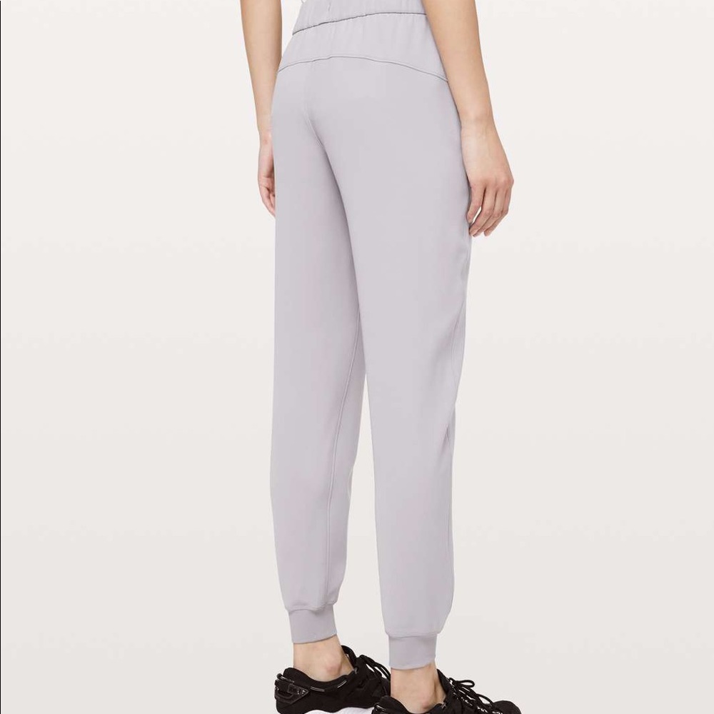 lululemon athletica Light Gray Track Joggers